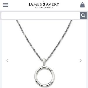 James Avery Circlet Charm Holder 18 inches
